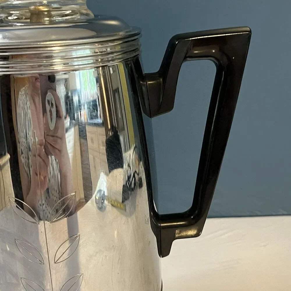 Vtg GENERAL MILLS Automatic Coffee Percolator GM8A Works RARE 1950’s *READ
